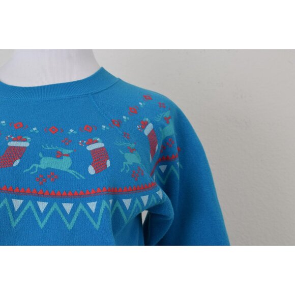 Vintage Christmas‎ Sweatshirt size M - Picture 10 of 12